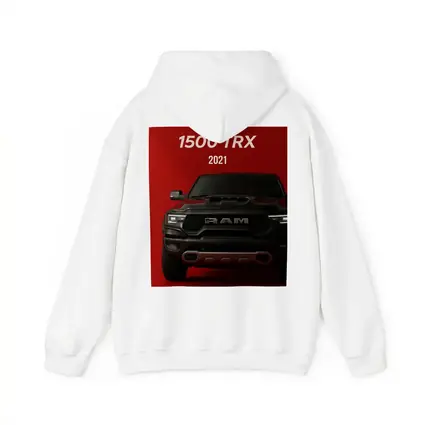Ram 1500 TRX Truck Bold Red Background