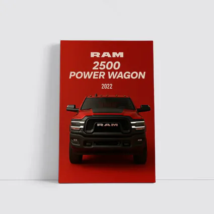 Ram 2500 Power Wagon Red Bold Front