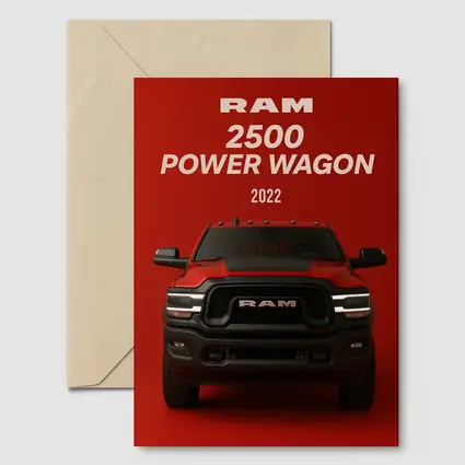 Ram 2500 Power Wagon Red Bold Front