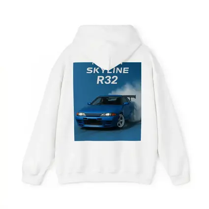 Nissan Skyline R32 Blue Drift Smoke