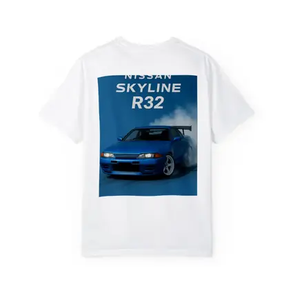 Nissan Skyline R32 Blue Drift Smoke