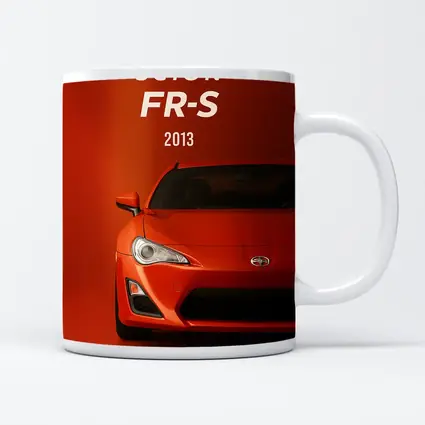 Scion FR-S 2013 Orange Sports Car