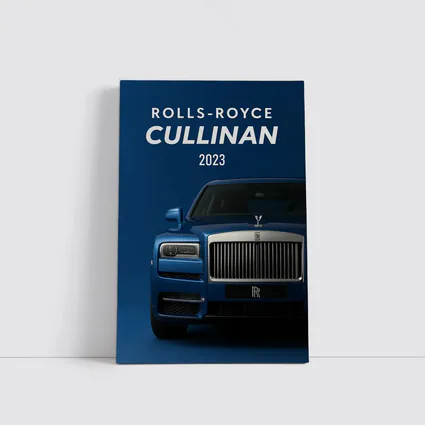 Rolls Royce Cullinan Blue Luxury SUV