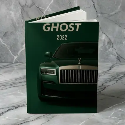 Rolls Royce Ghost Deep Green Front View