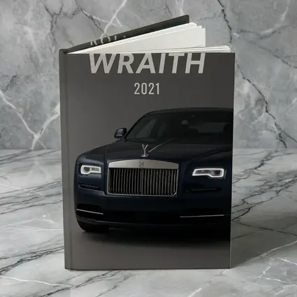 Rolls Royce Wraith Dark Blue Studio Shot