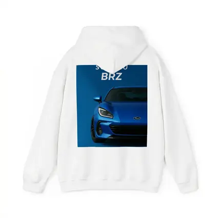 Subaru BRZ Blue Sports Car Front View