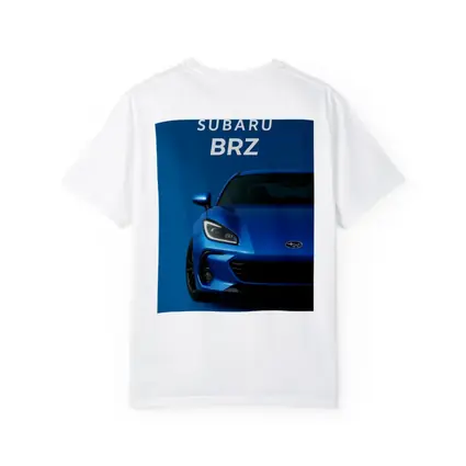 Subaru BRZ Blue Sports Car Front View