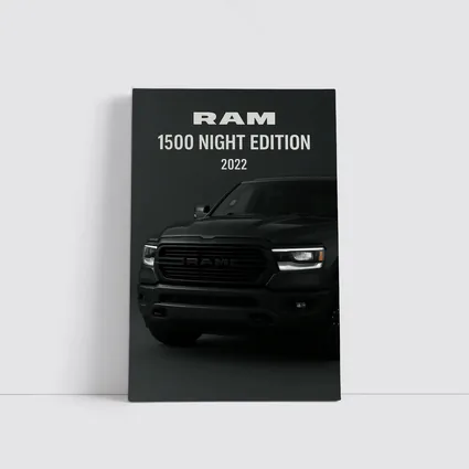 Ram 1500 Night Edition Dark Background