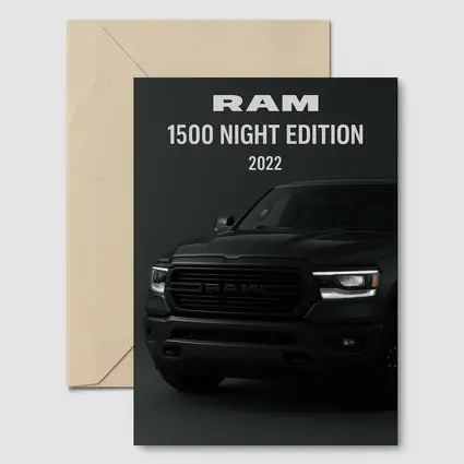 Ram 1500 Night Edition Dark Background