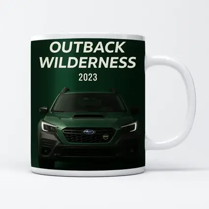 2023 Subaru Outback Wilderness Green Front View