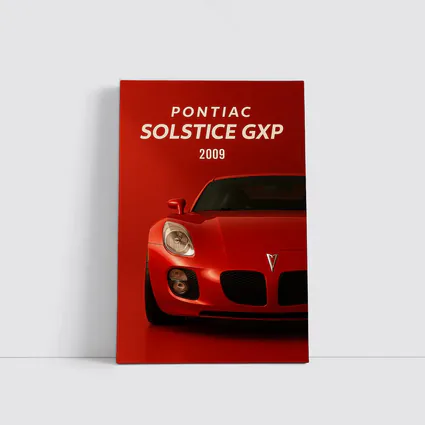 Pontiac Solstice GXP Red Bold Front View