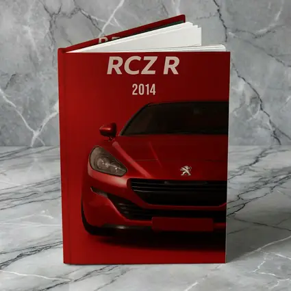 Peugeot RCZ R Front View Red Background
