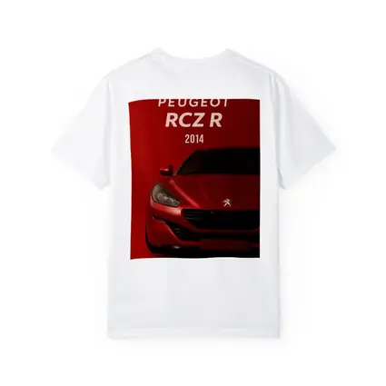 Peugeot RCZ R Front View Red Background