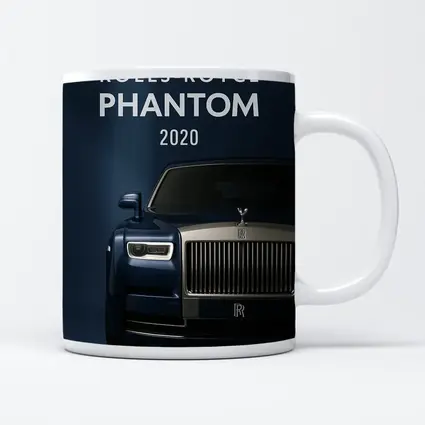 Rolls Royce Phantom Dark Blue Front View