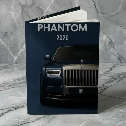 Rolls Royce Phantom Dark Blue Front View