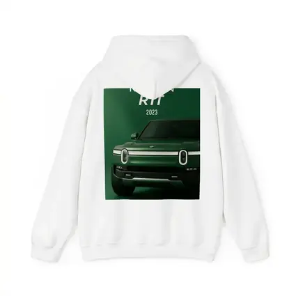 Rivian R1T Electric Truck Green Background