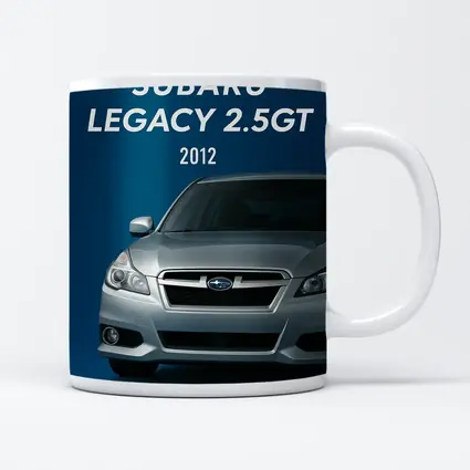 2012 Subaru Legacy GT Blue Background
