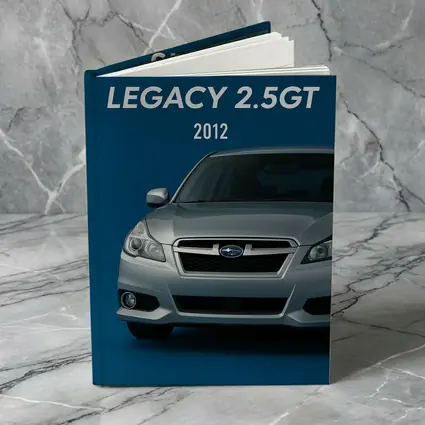 2012 Subaru Legacy GT Blue Background