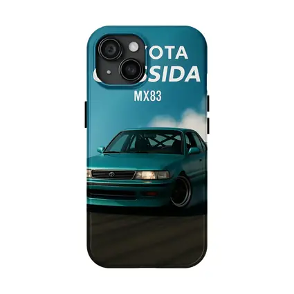 Toyota Cressida MX83 Drifting Smoke Blue