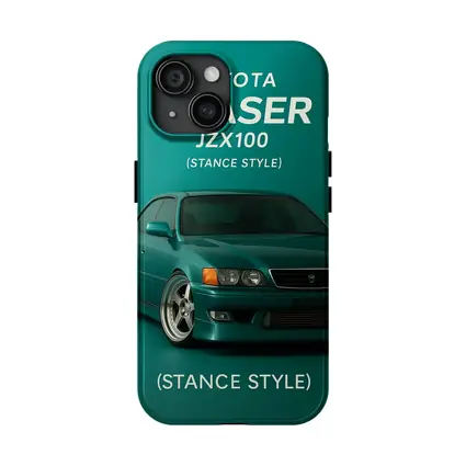 Toyota Chaser JZX100 Stance Style Teal