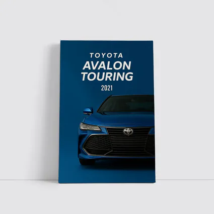2021 Toyota Avalon Touring Blue Front View