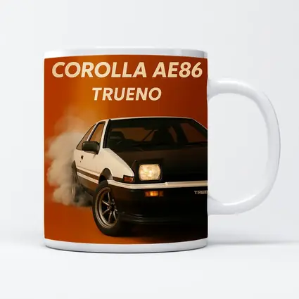 Toyota Corolla AE86 Trueno Burning Orange