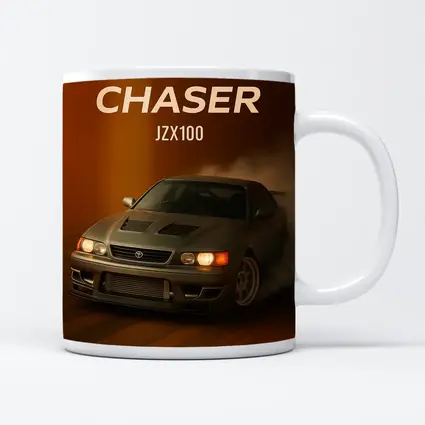 Toyota Chaser JZX100 Drifting Orange Smoke