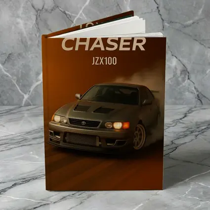 Toyota Chaser JZX100 Drifting Orange Smoke