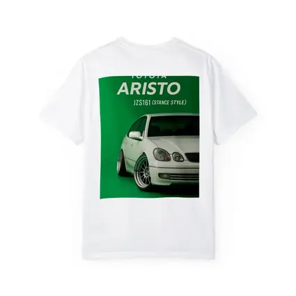 Toyota Aristo JZS161 Stance Style Green Background