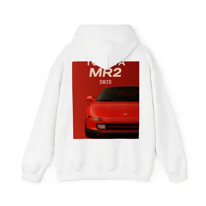 Toyota MR2 SW20 Red Sports Car Art