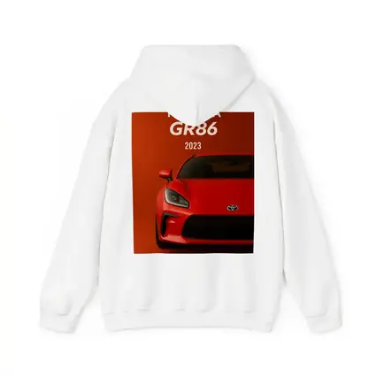 Toyota GR86 Red Sports Car Front View