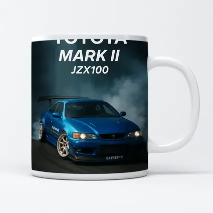 Toyota Mark II JZX100 Drift Blue Smoke