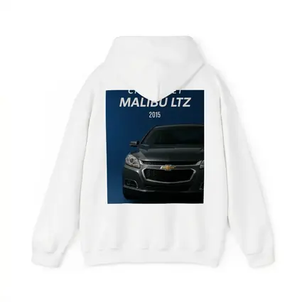 Chevrolet Malibu LTZ Front View Blue Background