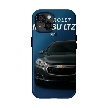 Chevrolet Malibu LTZ Front View Blue Background
