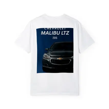 Chevrolet Malibu LTZ Front View Blue Background