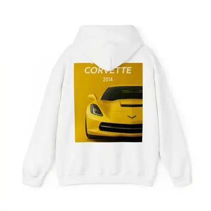 Chevrolet Corvette 2014 Yellow Front View