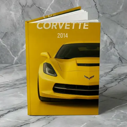 Chevrolet Corvette 2014 Yellow Front View
