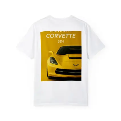 Chevrolet Corvette 2014 Yellow Front View