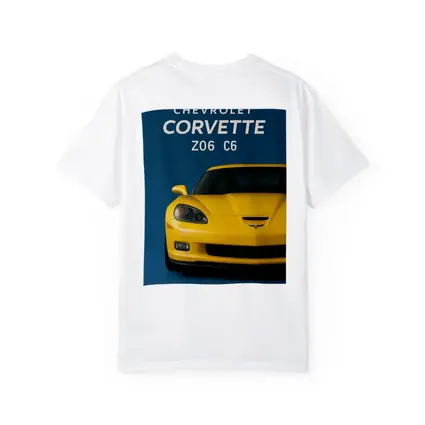 Chevrolet Corvette Z06 C6 Yellow Blue