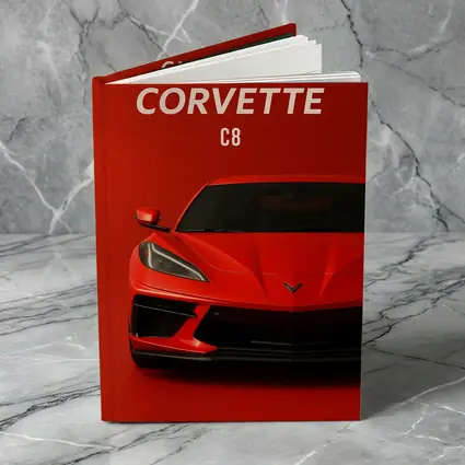 Chevrolet Corvette C8 Red Bold Front