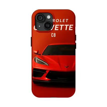 Chevrolet Corvette C8 Red Bold Front