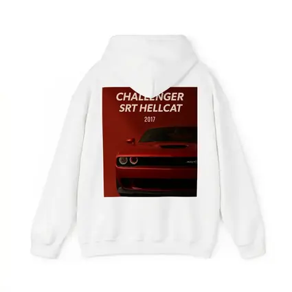 Dodge Challenger SRT Hellcat Red Background