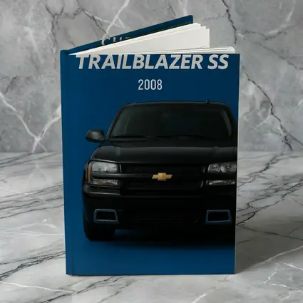 2008 Chevrolet Trailblazer SS Blue Background