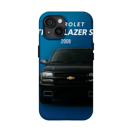 2008 Chevrolet Trailblazer SS Blue Background