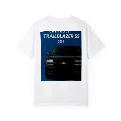 2008 Chevrolet Trailblazer SS Blue Background