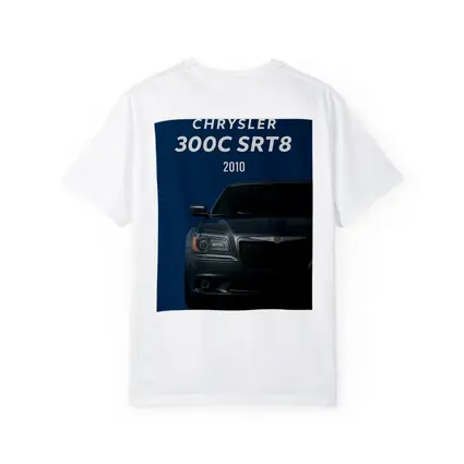 Chrysler 300C SRT8 Dark Blue Minimal Art