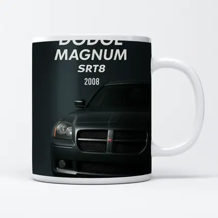 Dodge Magnum SRT8 Dark Studio Front View