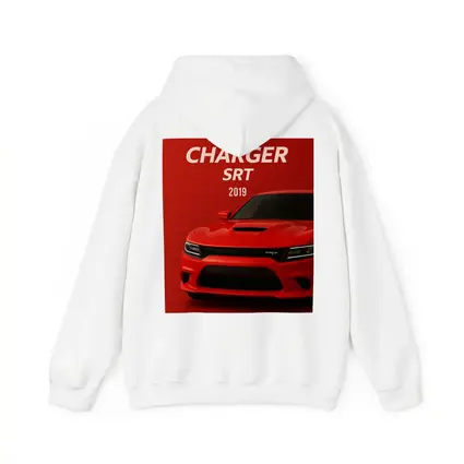 Dodge Charger SRT Red Muscle Car Art