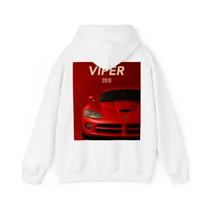Dodge Viper Red Sports Car Front View