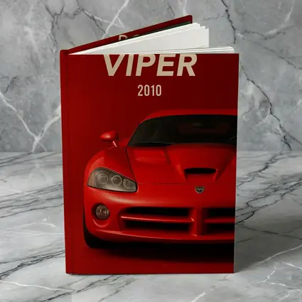 Dodge Viper Red Sports Car Front View